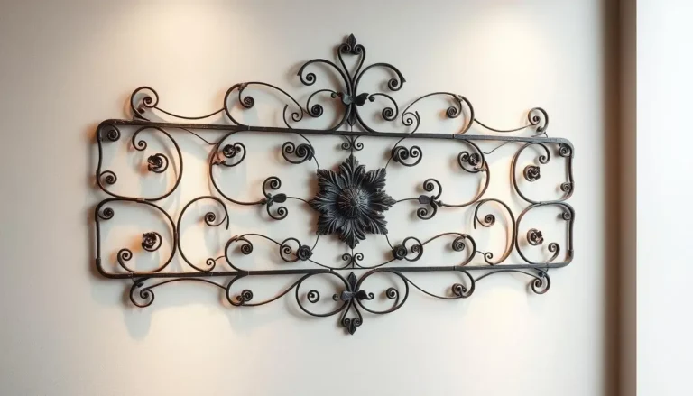 Rod Iron Wall Decor: Classic Elegance for Modern Homes