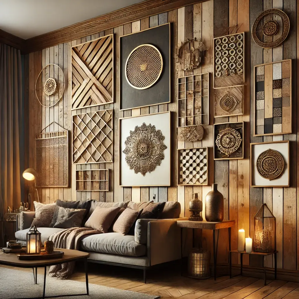 Wall decor zone - after