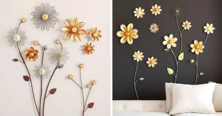 Metal flower wall decorations 7 Ways to Beautify Your Walls