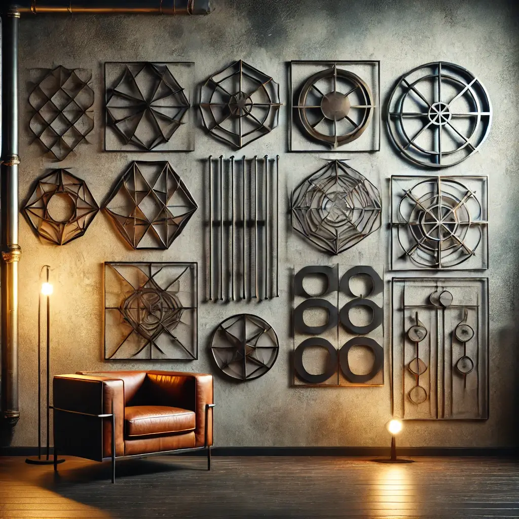 Metal wall decor