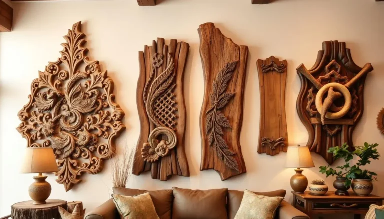 wall hangings wooden